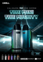 Uwell Caliburn GZ2 17W Sistema Pod  Kit 850mAh