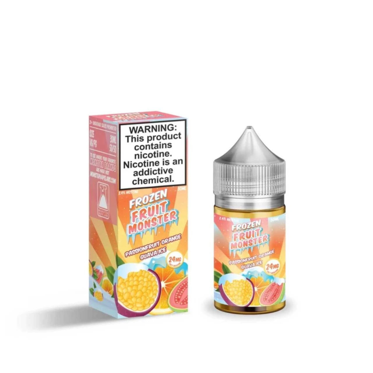 Frozen Fruit Monster Salt Passionfruit Orange Guava 30Ml