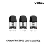 Uwell Caliburn GK2 (VISION) 18W Sistema Pod  Kit 690mAh