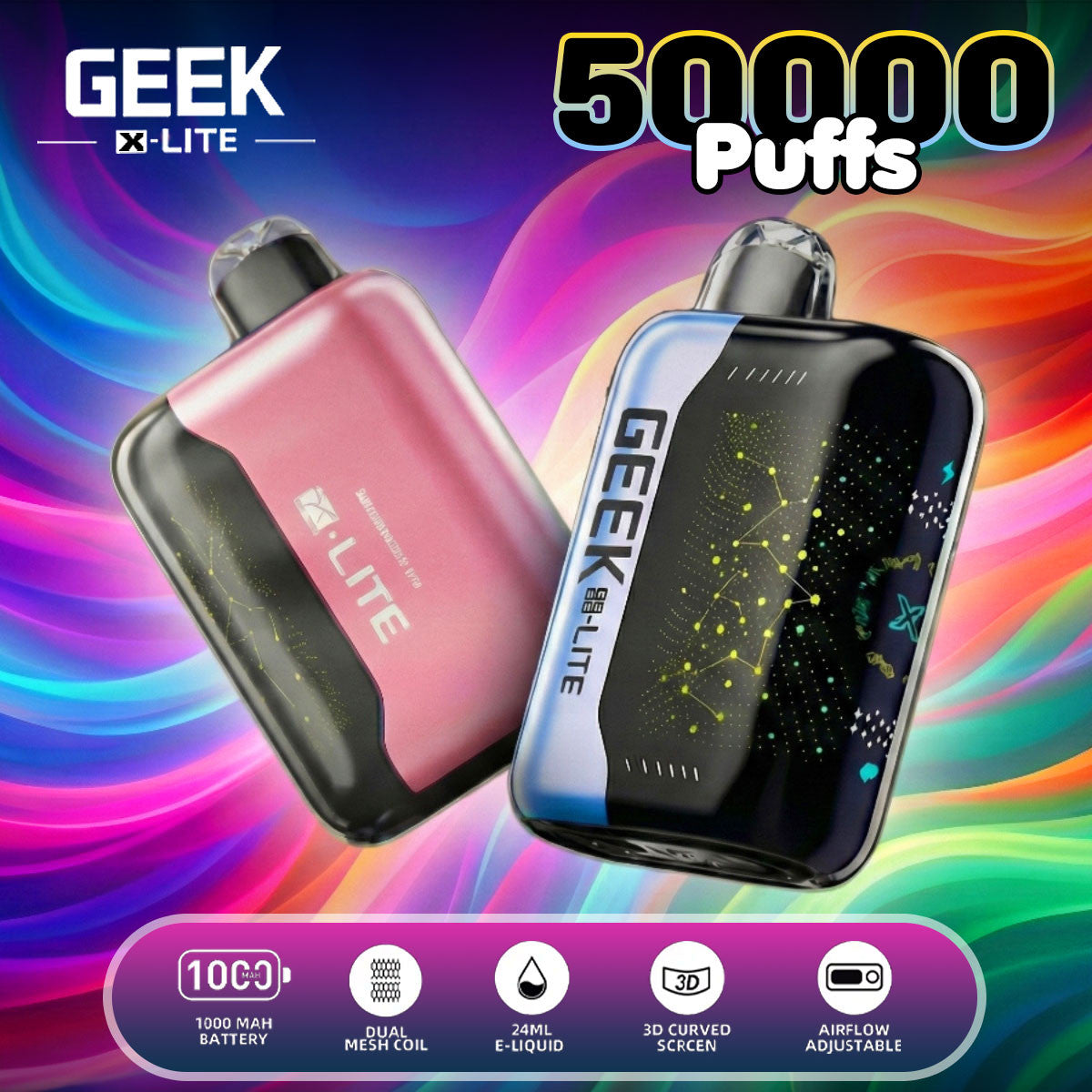 Geek X-Lite 50K Puff