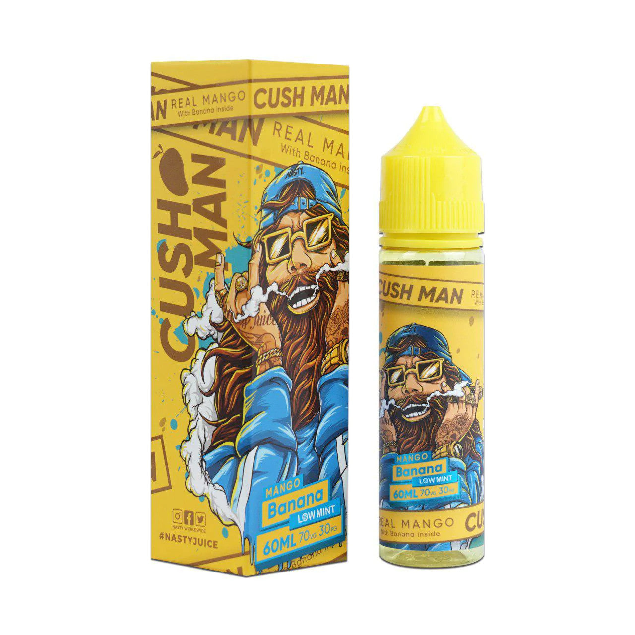 Nasty Cushman Mango Banana 60ml E-Juice