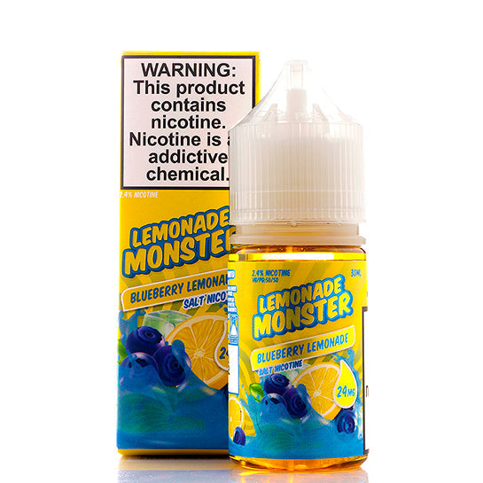 Lemonade Monster Salt Nic Bluberry Lemon