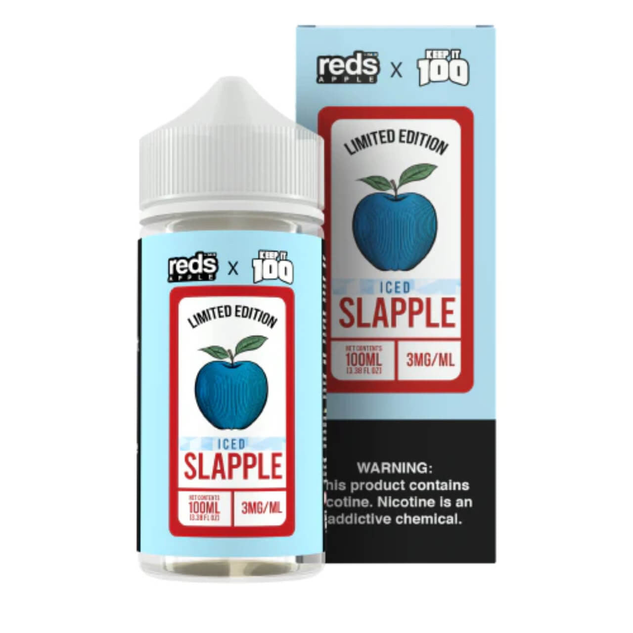 Red's Apple X Keep it 100 Slapple Ice 100ml