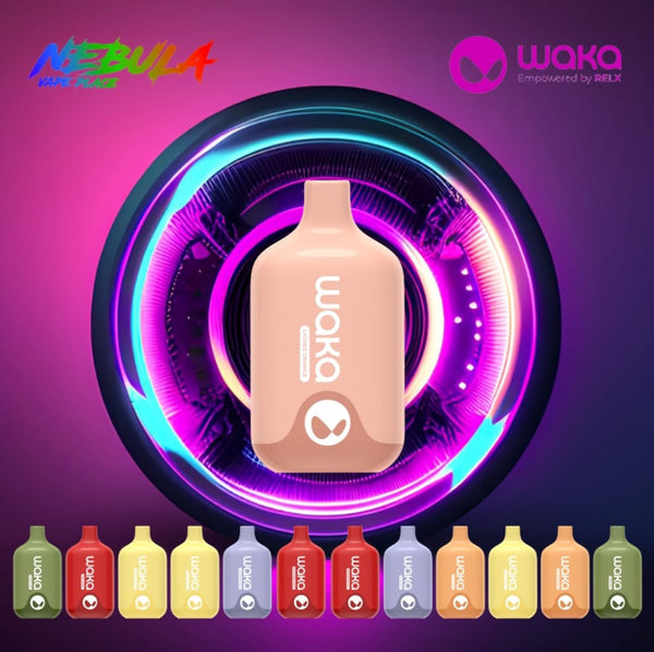 Waka Smash Desechable + 6000 puffs (Promo) 2 piezas por $550