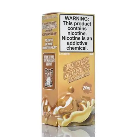 Custard Monster Salt Nic Butterscotch