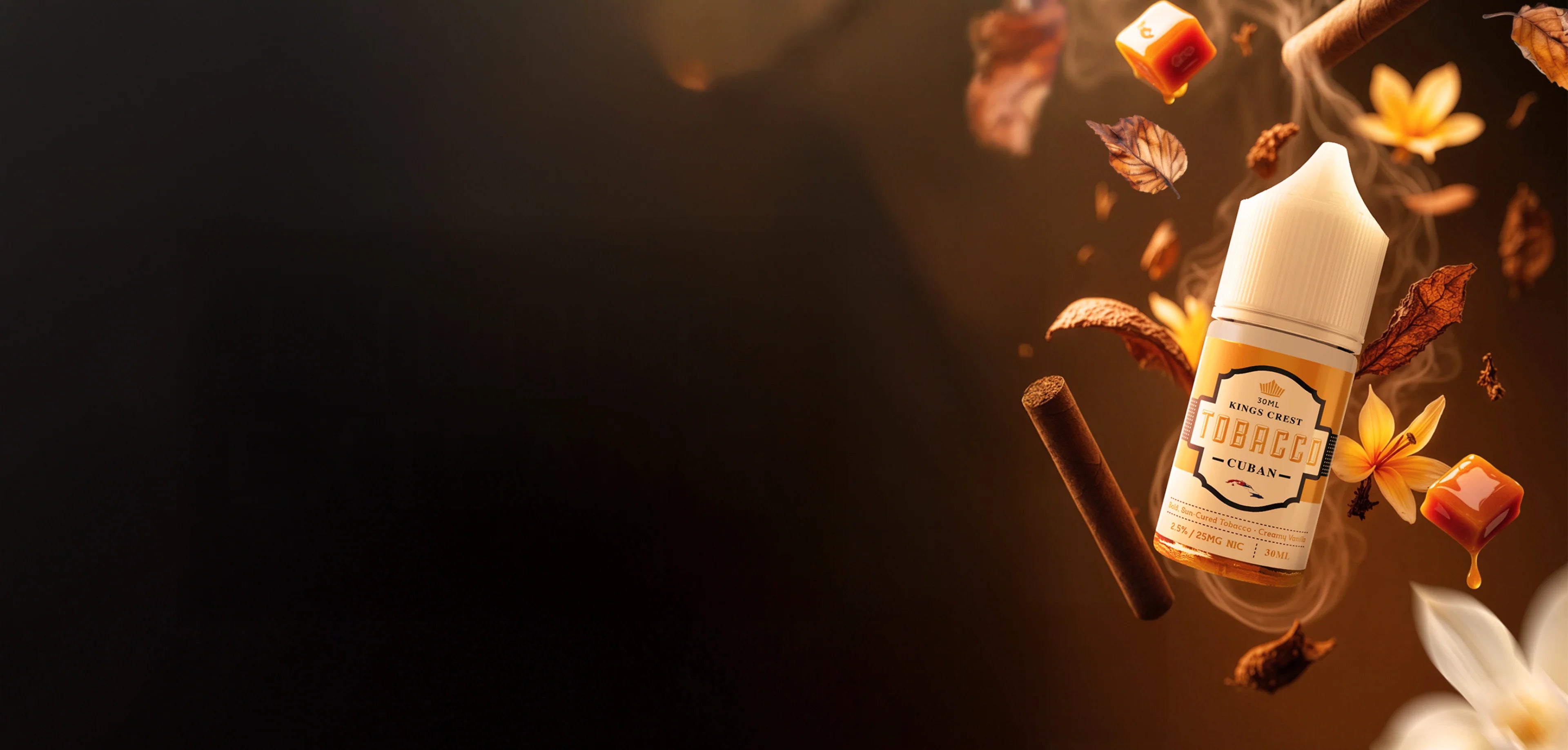 Kings Crest Salt Nic Cuban Tobacco