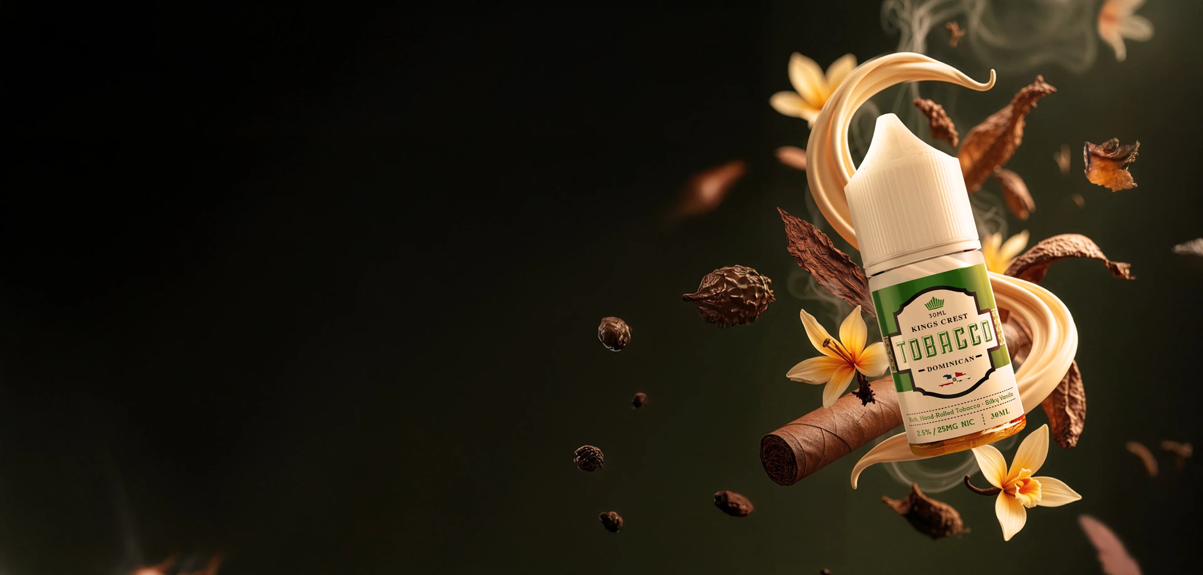 Kings Crest Salt Nic Dominican Tobacco
