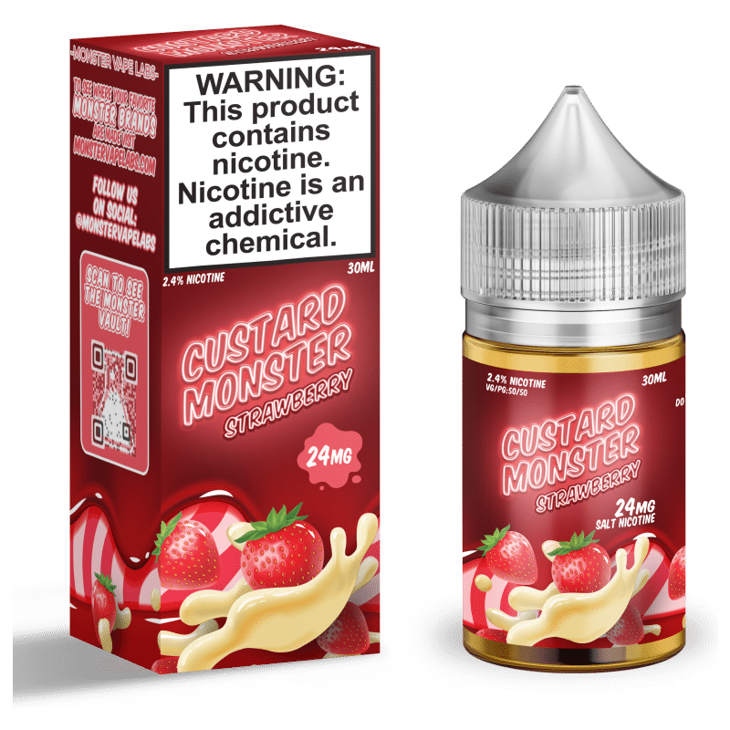 Custard Monster Salt Nic Straberry