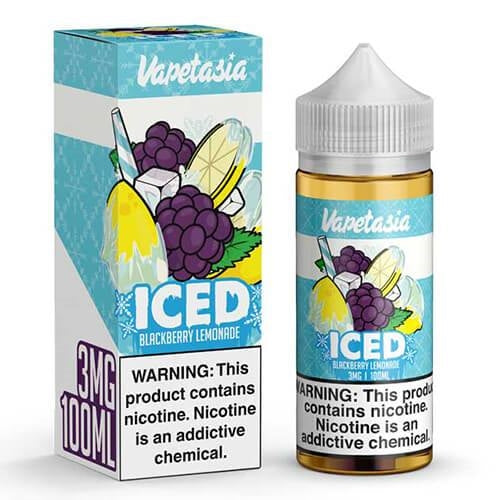 VAPETASIA ICED BLACKBERRY LEMONADE