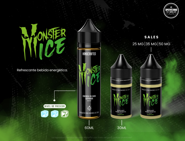 APOTHECARIA MONSTER ICE 30ML